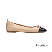 BELLE Ballerina in Pelle Bicolore